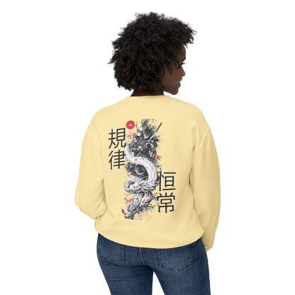 Unisex Lightweight Crewneck Sweatshirt - Samurai