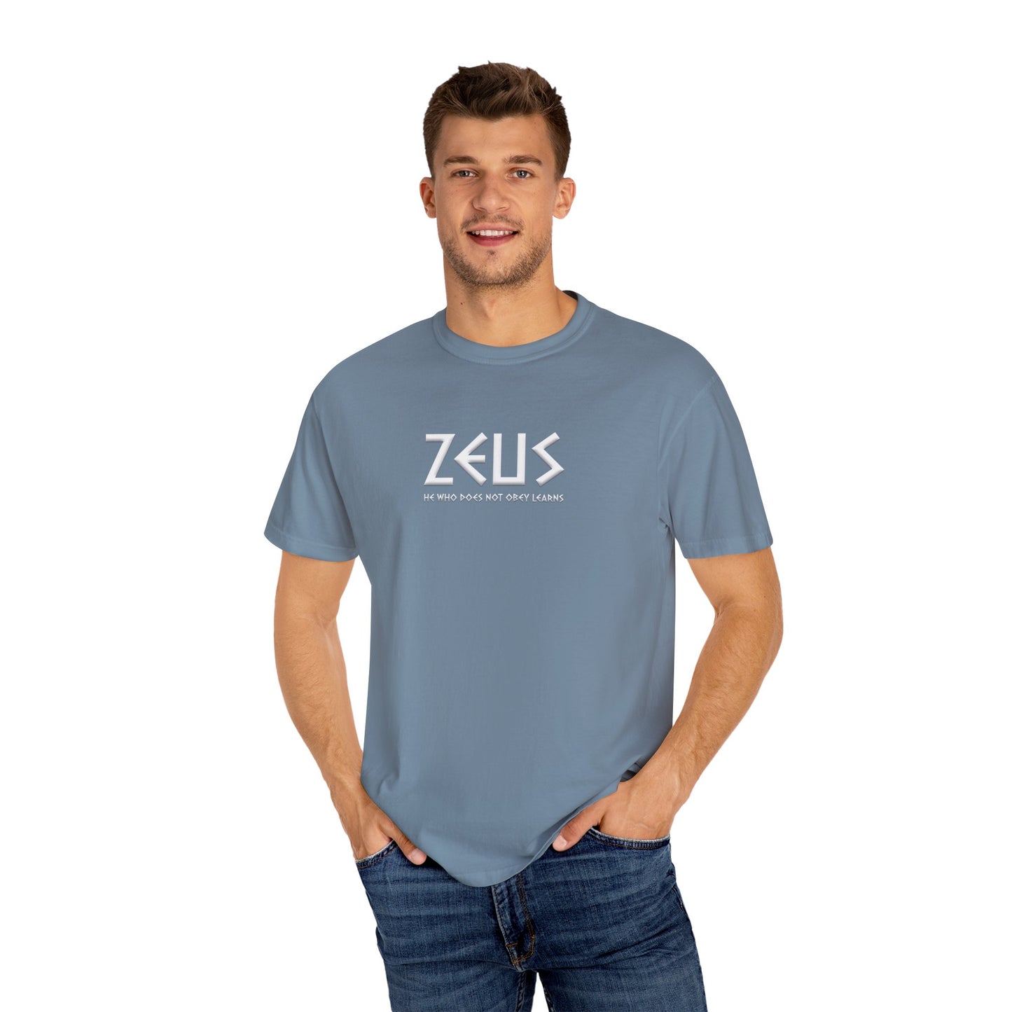 Unisex Garment-Dyed T-shirt - Zeus