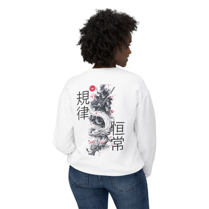 Unisex Lightweight Crewneck Sweatshirt - Samurai