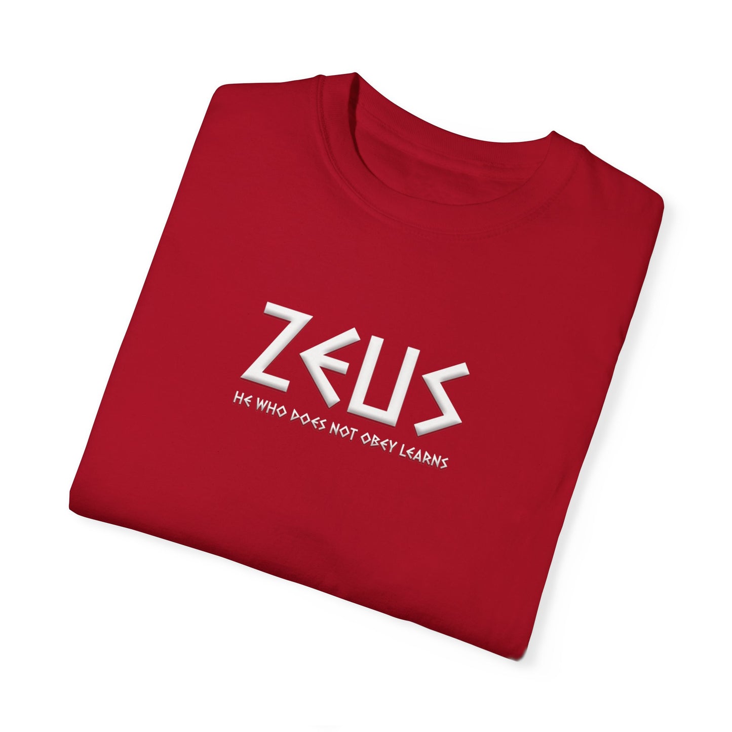 Unisex Garment-Dyed T-shirt - Zeus