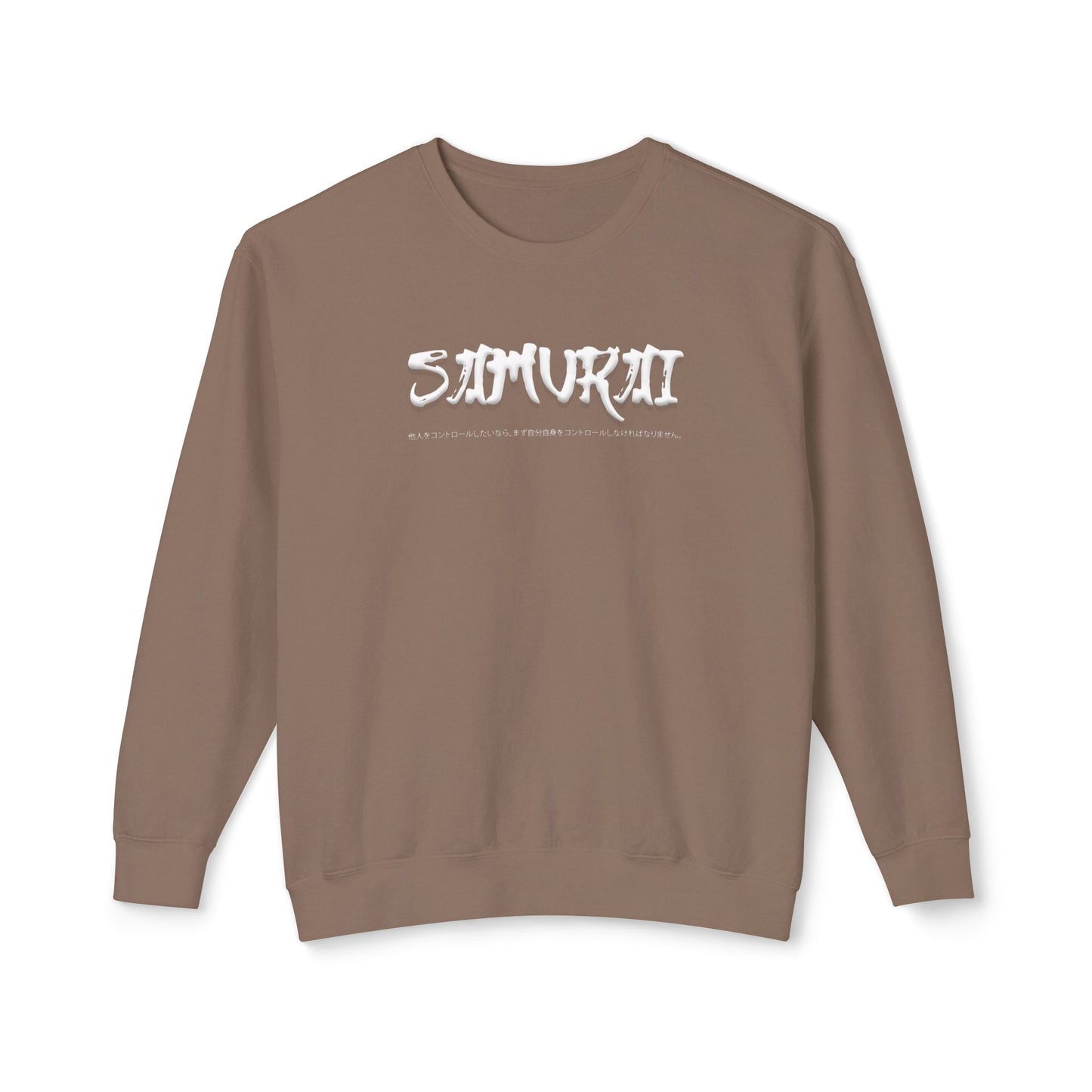 Unisex Lightweight Crewneck Sweatshirt - Samurai