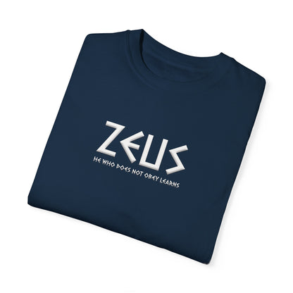 Unisex Garment-Dyed T-shirt - Zeus