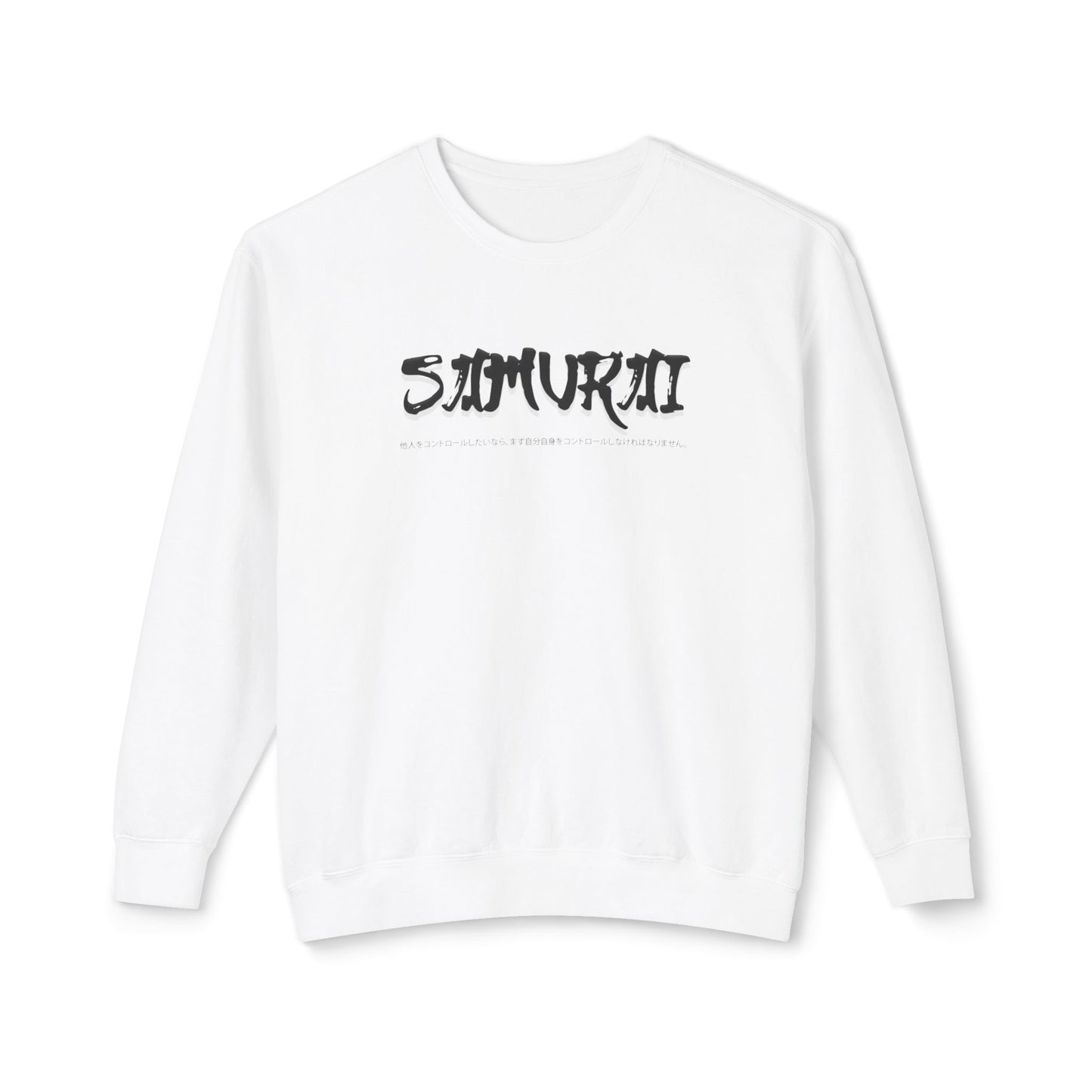 Unisex Lightweight Crewneck Sweatshirt - Samurai