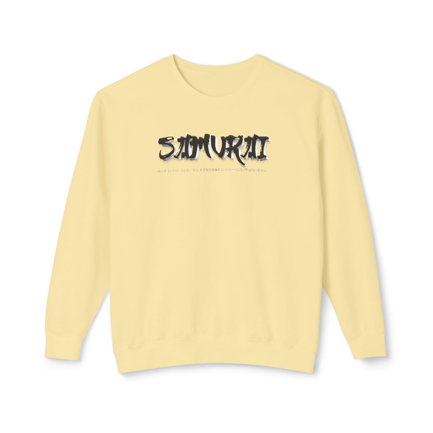 Unisex Lightweight Crewneck Sweatshirt - Samurai