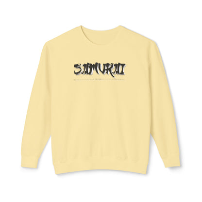 Unisex Lightweight Crewneck Sweatshirt - Samurai