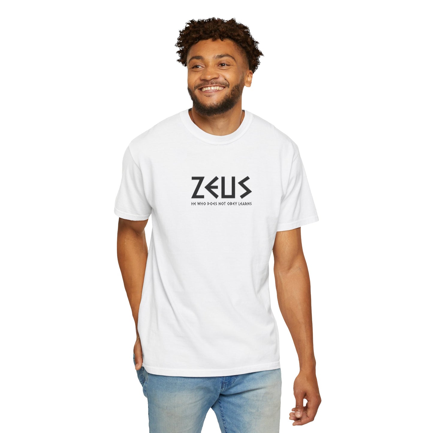 Unisex Garment-Dyed T-shirt - Zeus