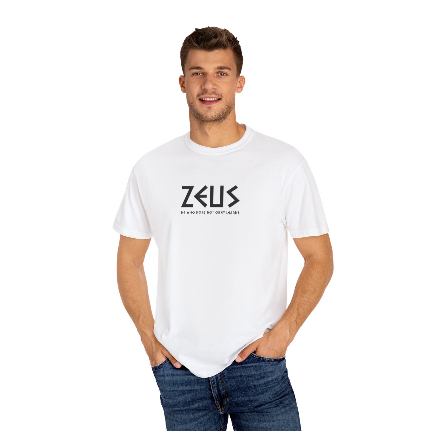 Unisex Garment-Dyed T-shirt - Zeus