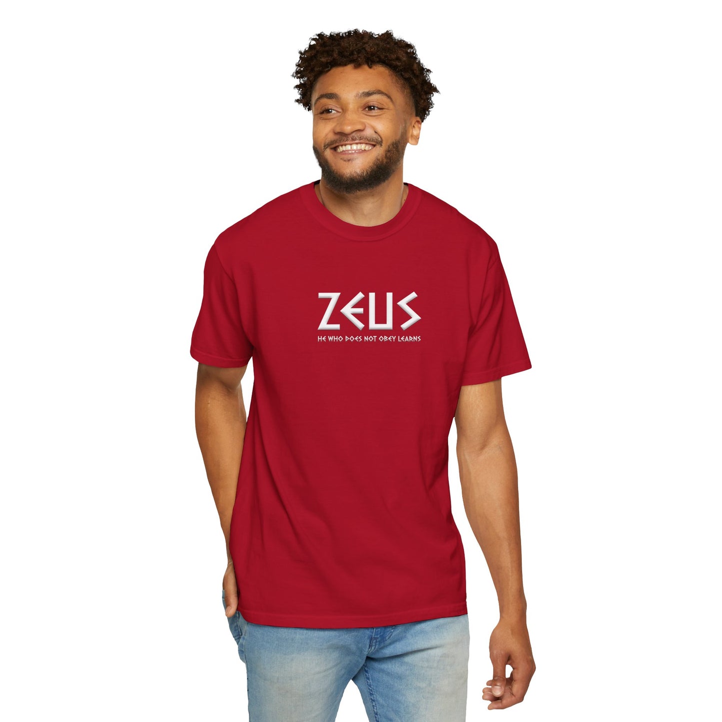 Unisex Garment-Dyed T-shirt - Zeus