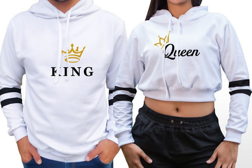 Buzos Hoodies King Y Queen para Parejas