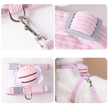 Arnés Collar Ajustable para Mascotas