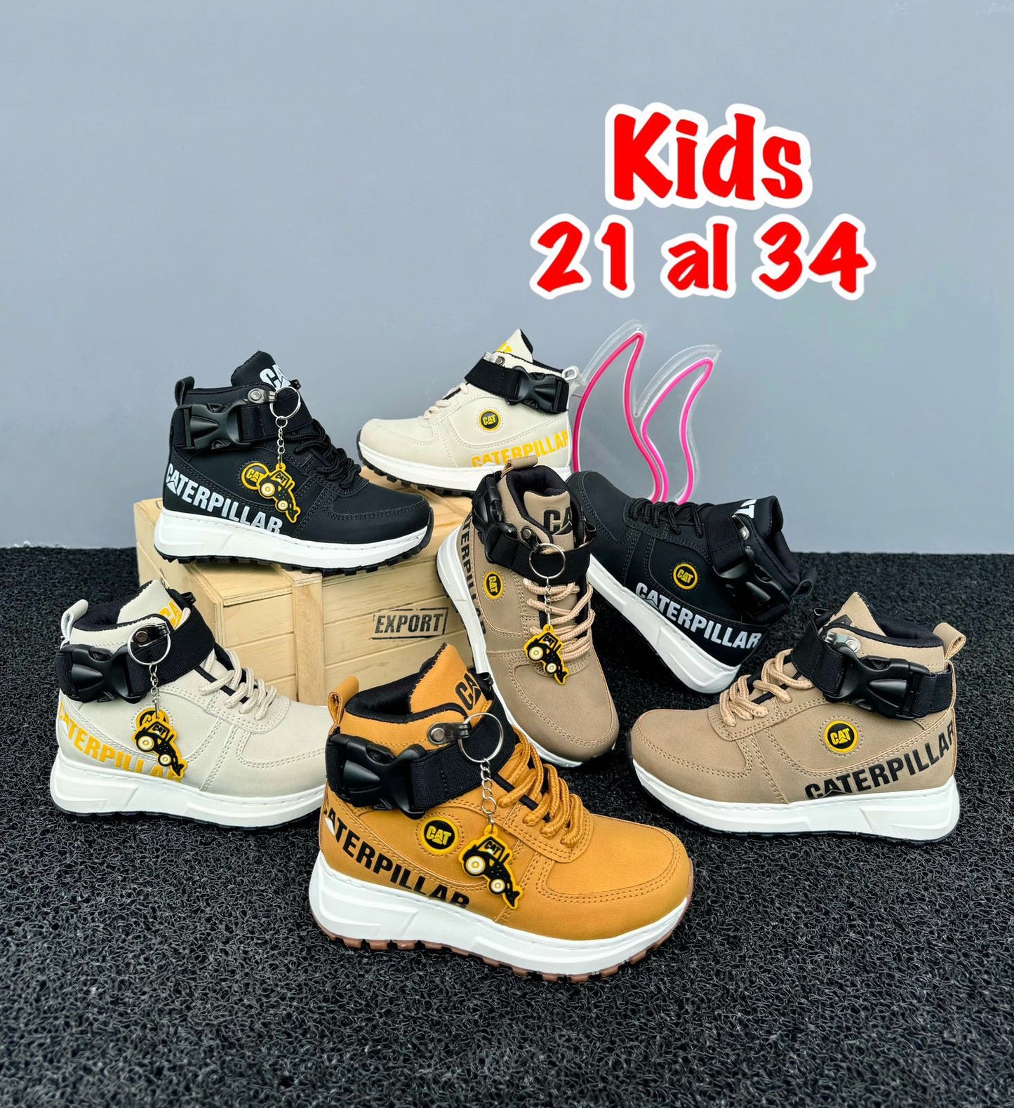 Zapatos Caterpillar para niños