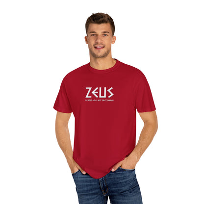 Unisex Garment-Dyed T-shirt - Zeus