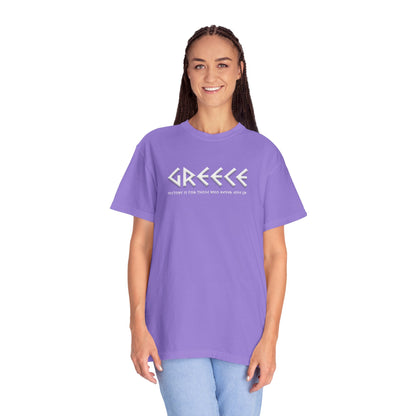 Unisex Garment-Dyed T-shirt - Greece