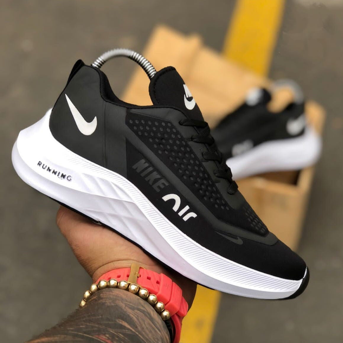 Zapatillas Nike Air Running Negro