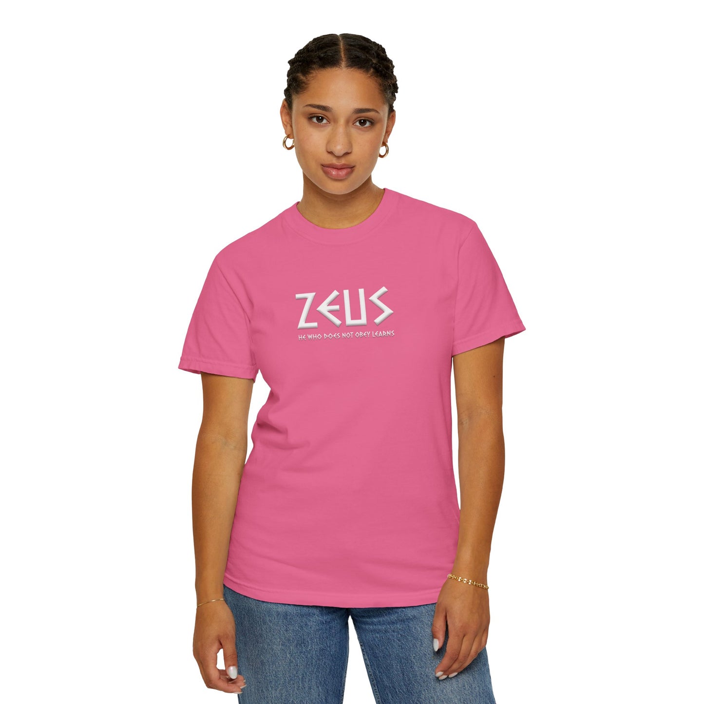 Unisex Garment-Dyed T-shirt - Zeus