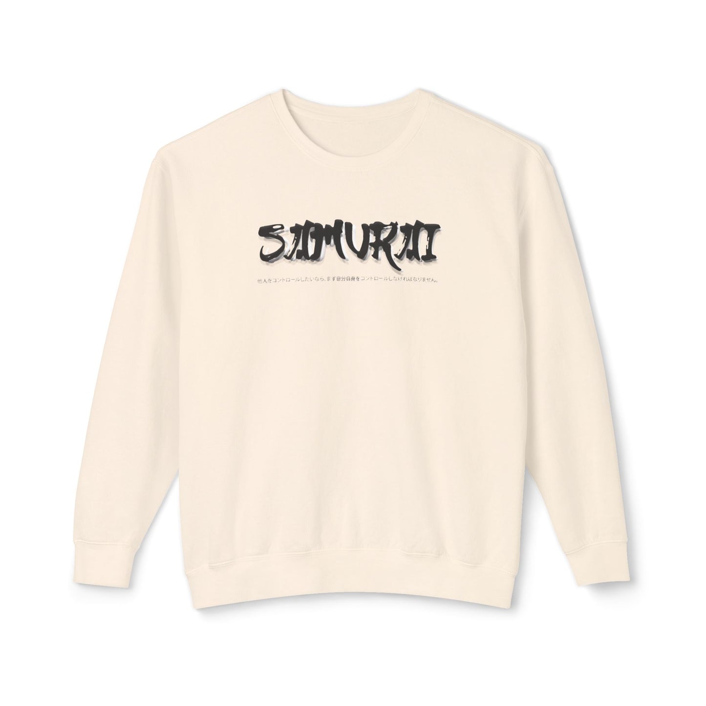 Unisex Lightweight Crewneck Sweatshirt - Samurai