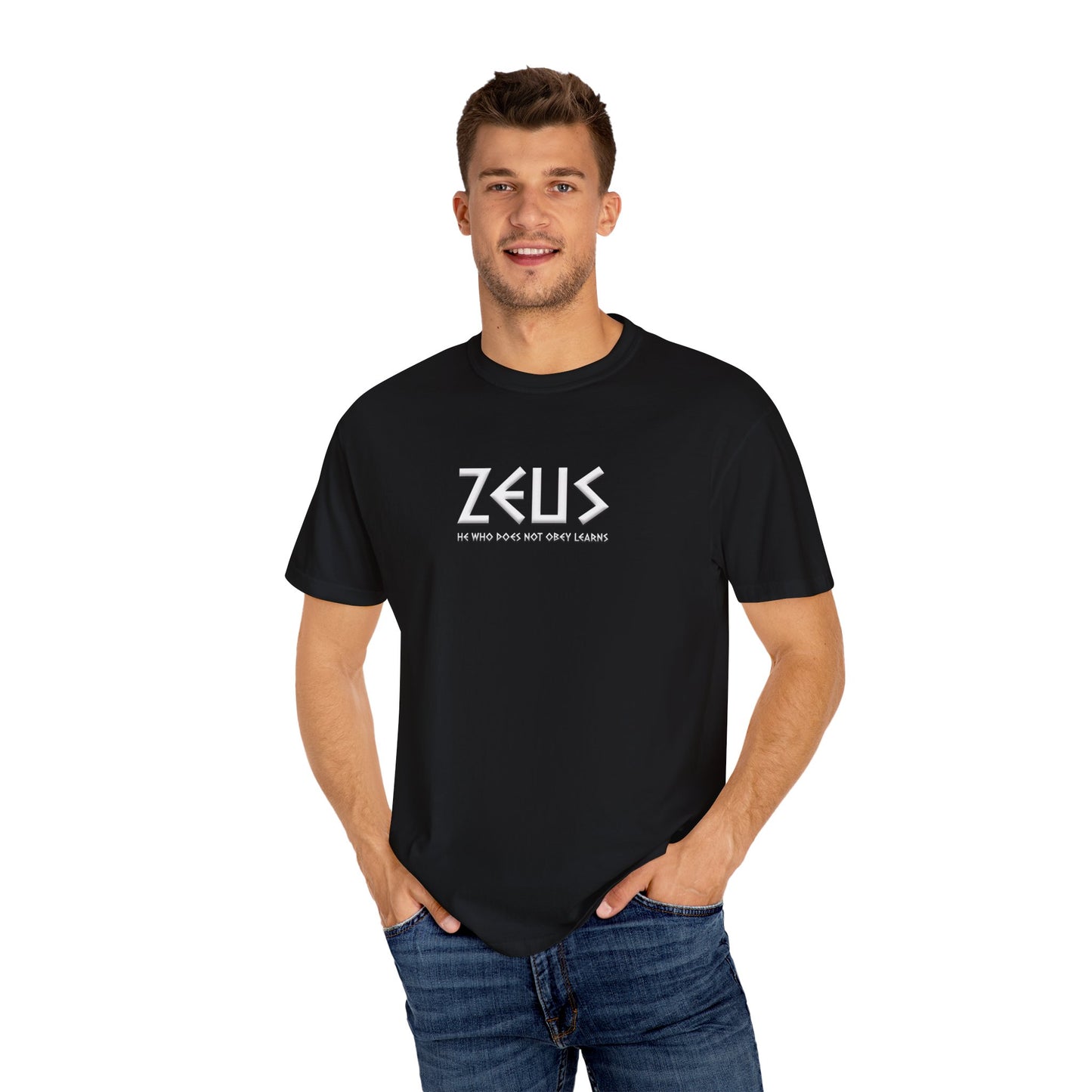 Unisex Garment-Dyed T-shirt - Zeus