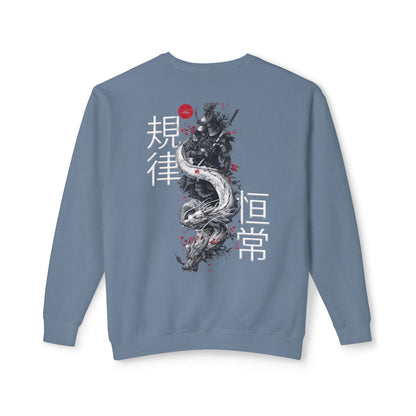 Unisex Lightweight Crewneck Sweatshirt - Samurai