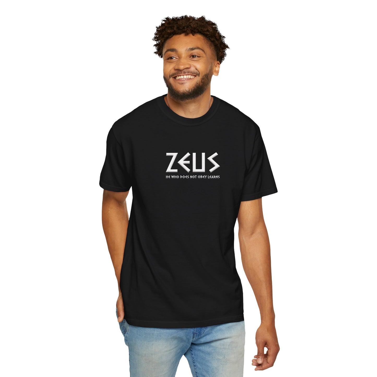 Unisex Garment-Dyed T-shirt - Zeus