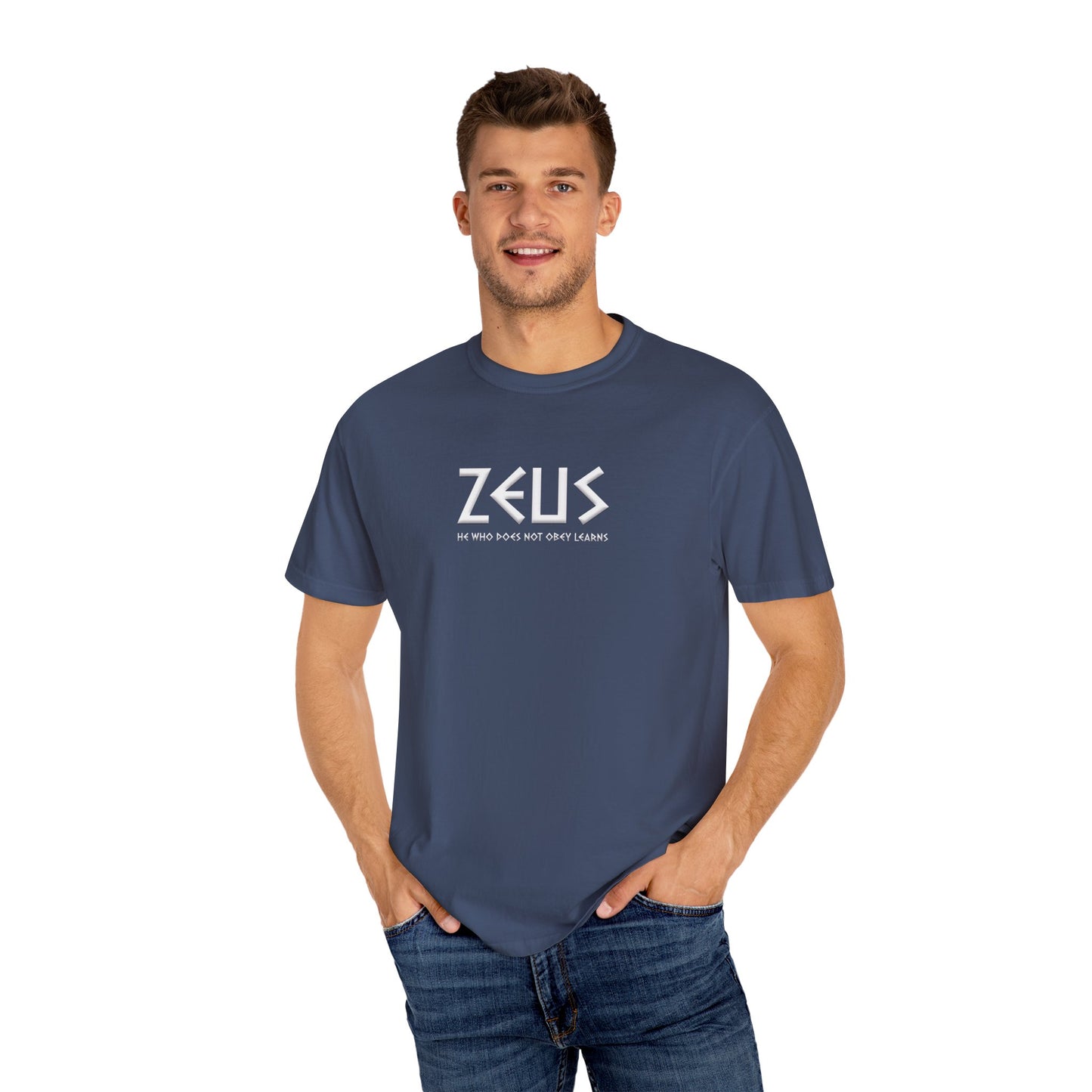 Unisex Garment-Dyed T-shirt - Zeus