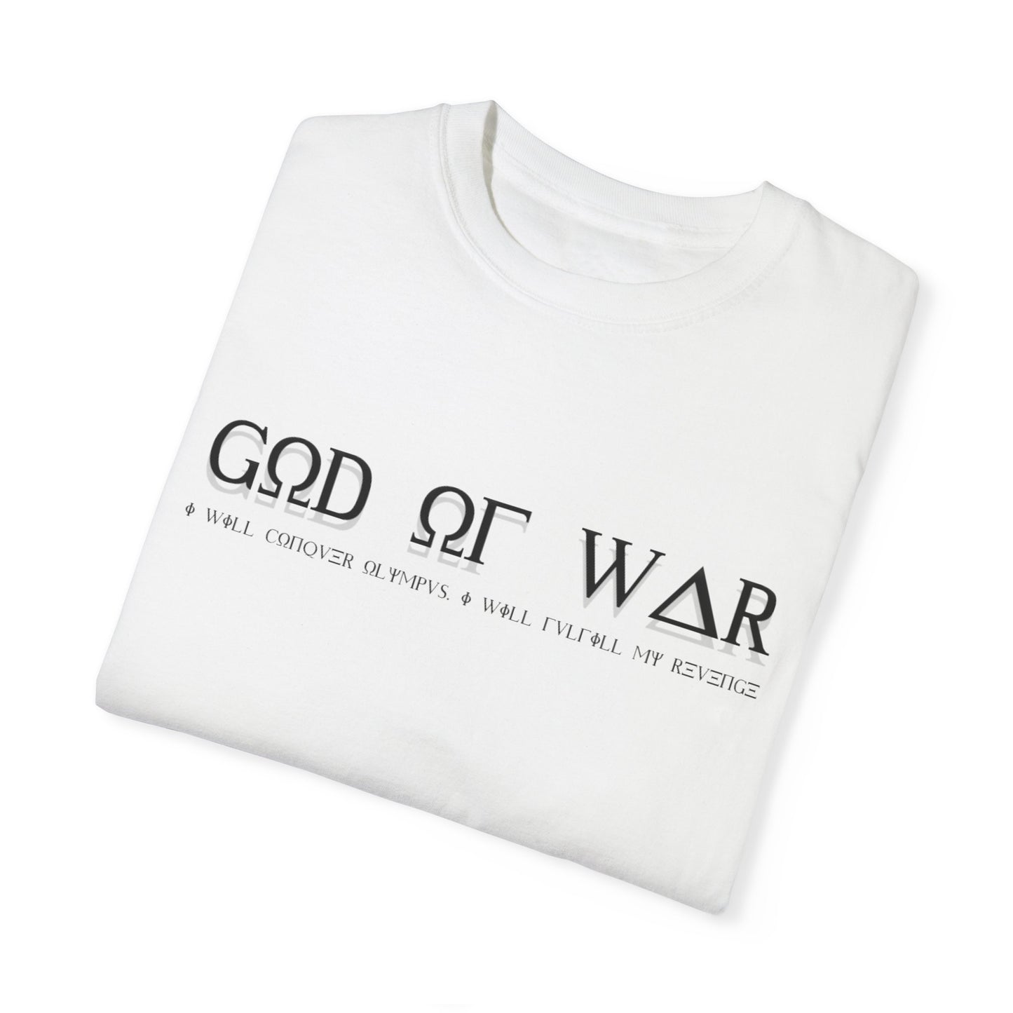 Unisex Garment-Dyed T-shirt - Kratos