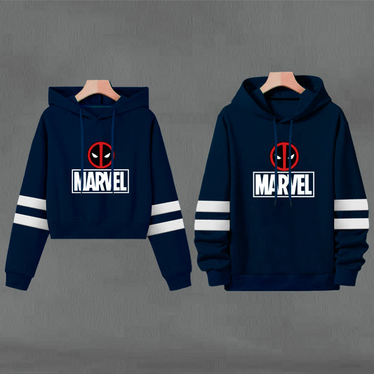 Buzo Hoodie Marvel para Parejas