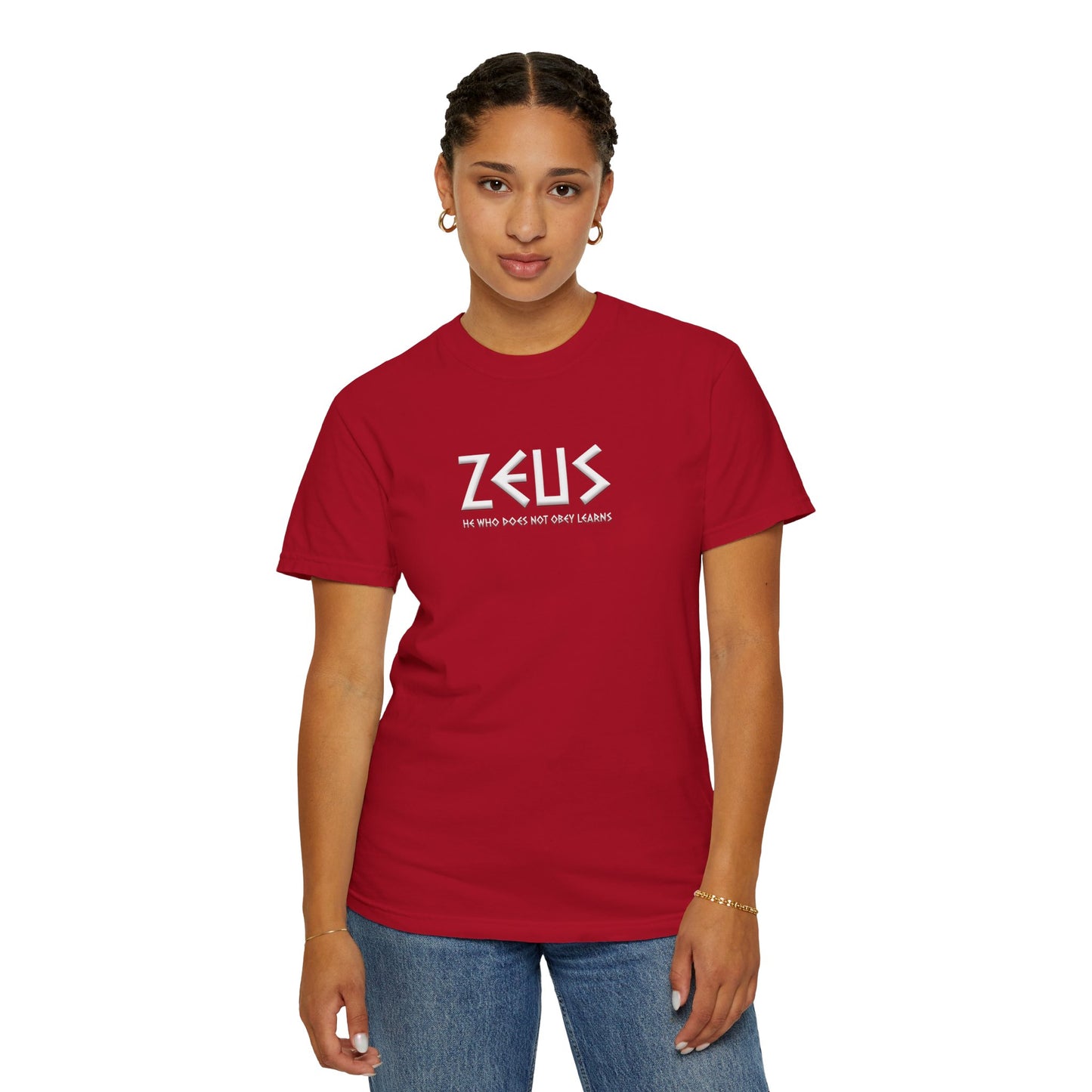 Unisex Garment-Dyed T-shirt - Zeus