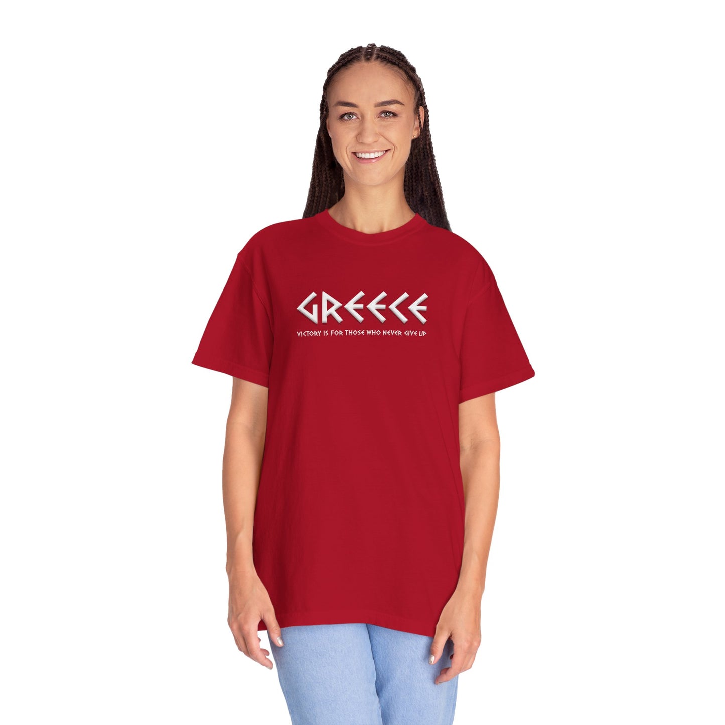 Unisex Garment-Dyed T-shirt - Greece