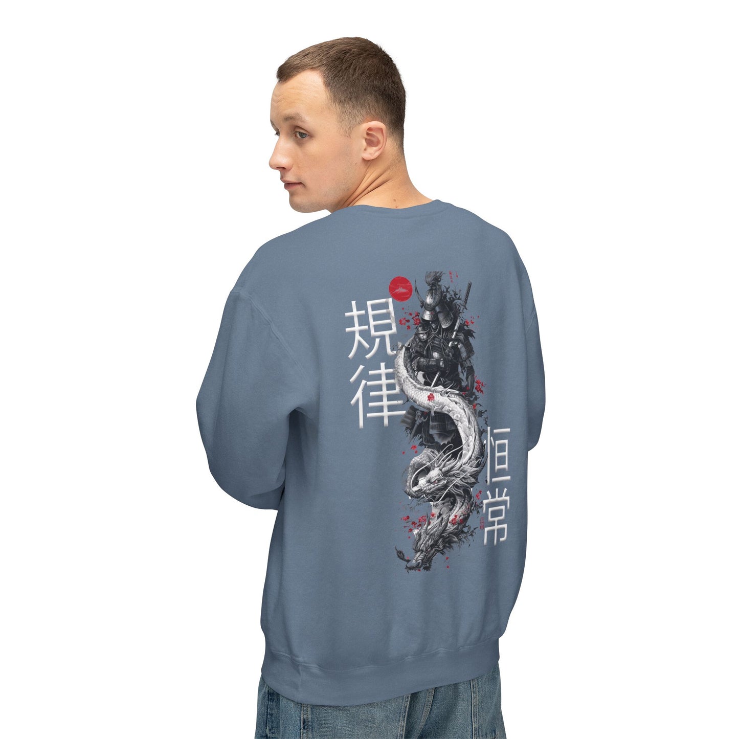 Unisex Lightweight Crewneck Sweatshirt - Samurai