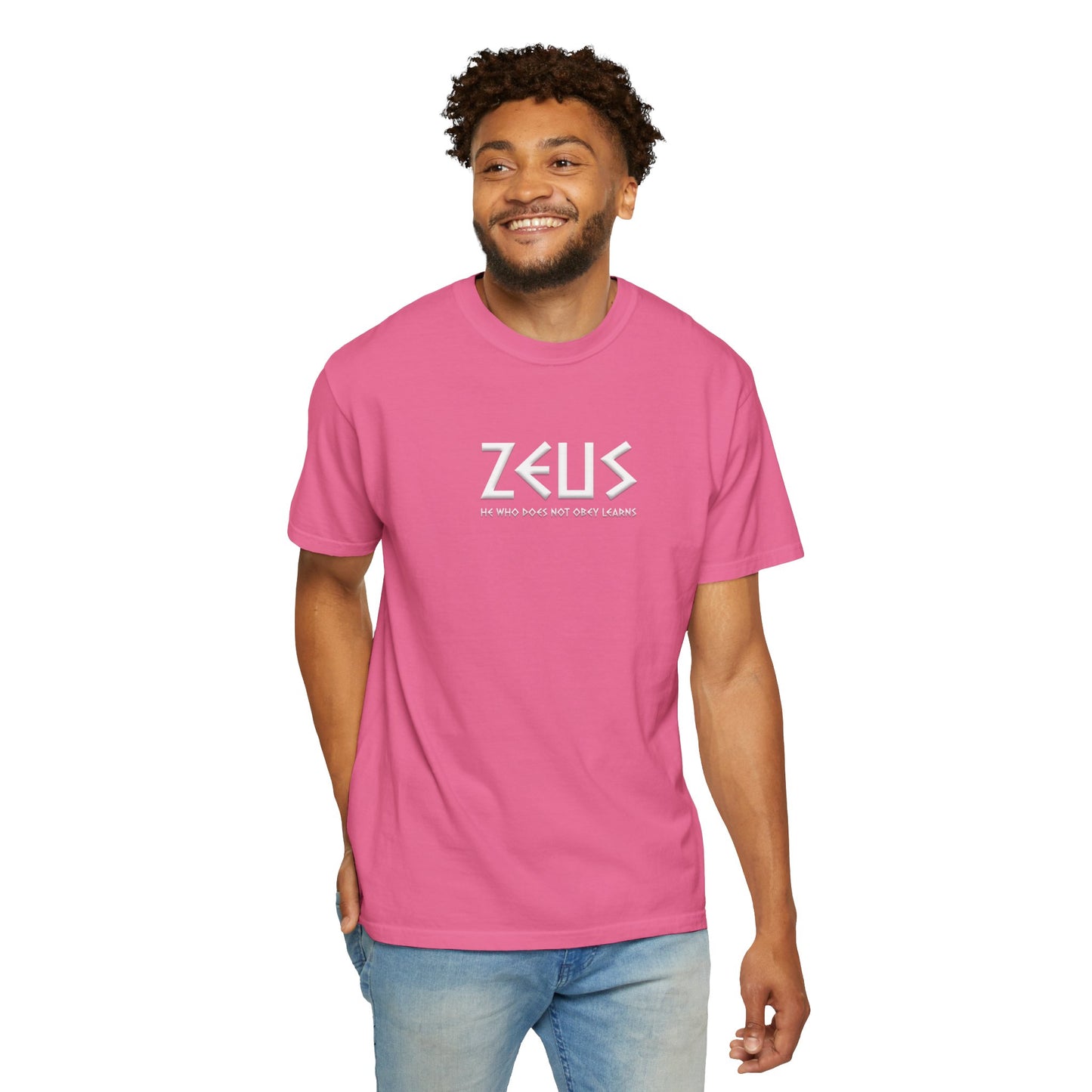 Unisex Garment-Dyed T-shirt - Zeus