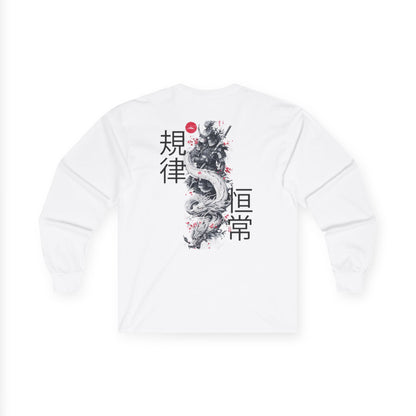 Unisex Ultra Cotton Long Sleeve Tee - Samurai