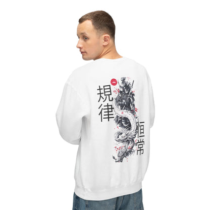 Unisex Lightweight Crewneck Sweatshirt - Samurai