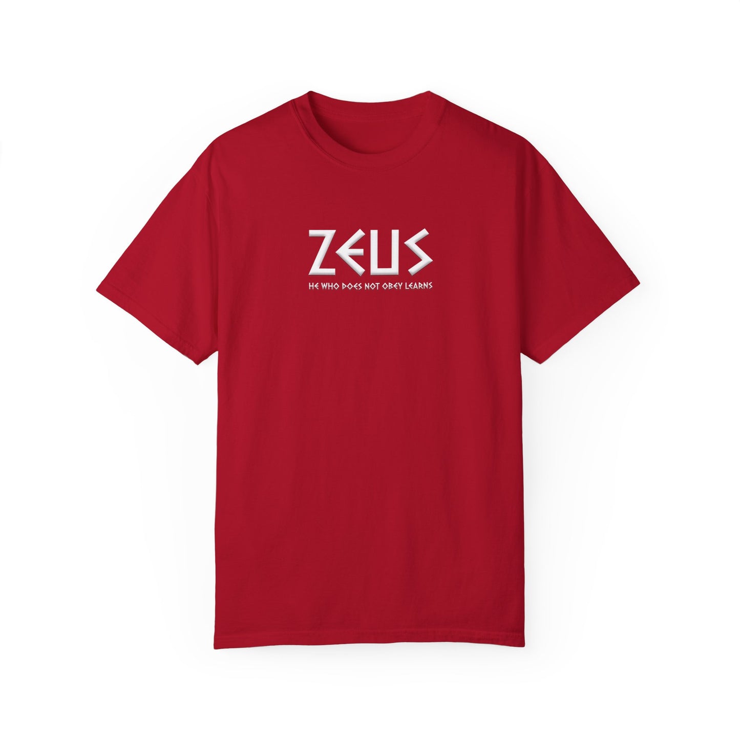 Unisex Garment-Dyed T-shirt - Zeus