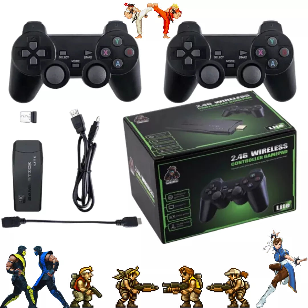 Consola Retro Game Stick con +1000 Juegos