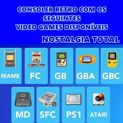 Consola Retro Game Stick con +1000 Juegos