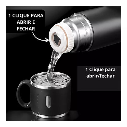 Termo Vacuum Flask 500ML: Aislamiento Perfecto