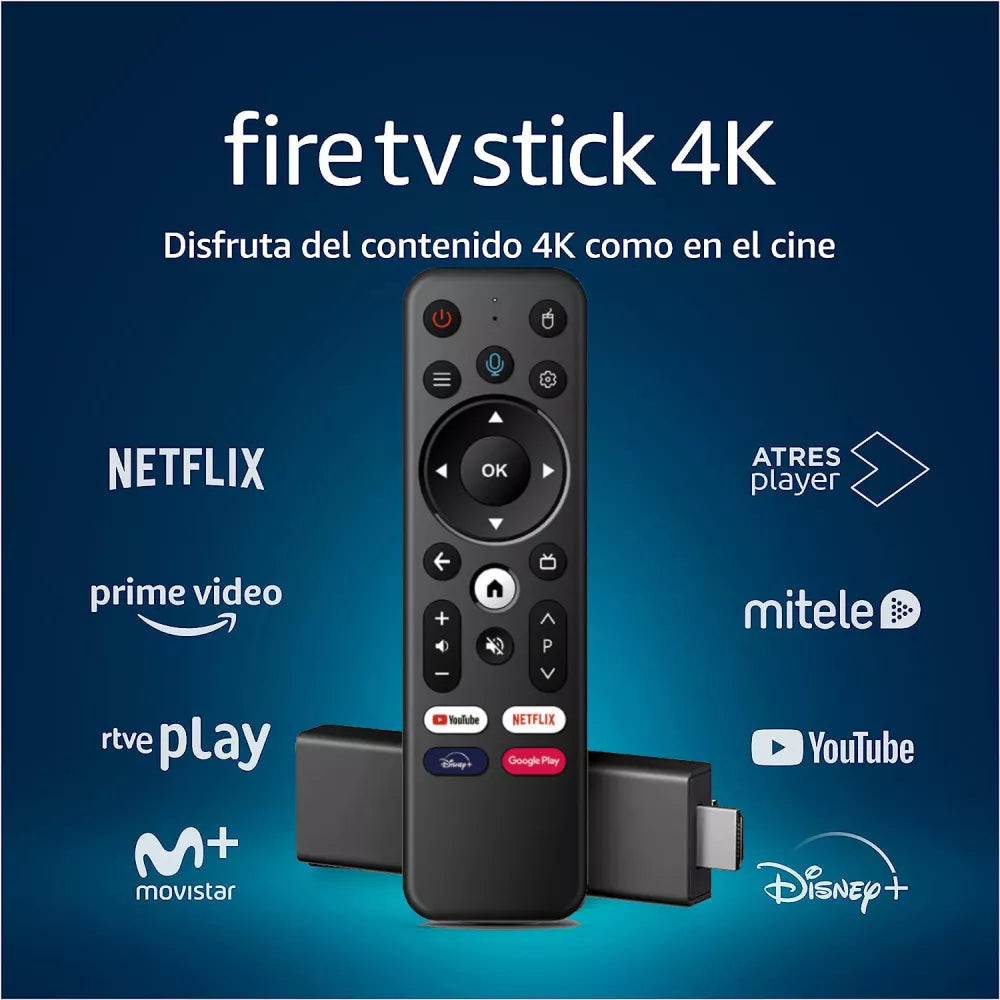 Fire TV Stick 10K: Calidad 4K y control de voz